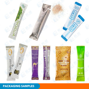 Máquina automática de envasado en Barra de bolsitas de té de la leche de varios carriles Máquina de envasado de polvo de café y cacao de 6 líneas - Product Image 2