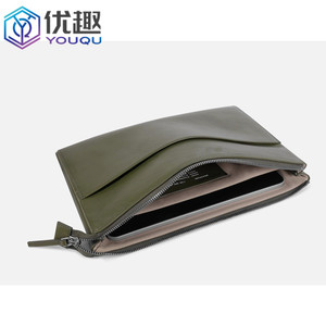 Custom Laptop <strong>Sleeve</strong> Leather Folio Eco Friendly Leather Tablet <strong>Sleeve</strong> for <strong>Ipad</strong> - Product Image 2