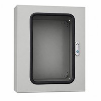 Armadio di Distribuzione Solare Fotovoltaico IP65 da Parete con Finestra Trasparente e Maniglia Girevole con Serratura