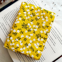 Housse de protection Kindle en coton avec fermeture élastique, pochette Kindle rembourrée, accessoires de livre