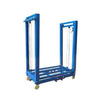Échafaudage Électrique Autopropulsé avec Stabilisateurs, Plateforme de Travail Aérienne à Haute Stabilité, Moteur 220V