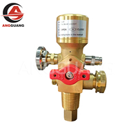 Vanne de cylindre d'extinction d'incendie à poudre sèche au cuivre Angguang GM-FSV03 CO2 150 bars (-20°C) – Accessoire d'équipement de lutte contre l'incendie Fujian
