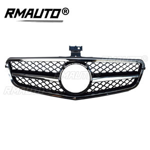 Parrilla Delantera para Auto Estilo RMAUTO C63 AMG, Parrilla de Carreras para Mercedes W204 C200 C250 C350 2007-2014, Kit de Estilización de Carrocería - Product Image 6