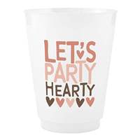 Gobelet de stade réutilisable en PP givré de 450 ml/16 oz avec logo personnalisé et couvercle à boire directement, écologique pour les fêtes, la salle de sport et le camping