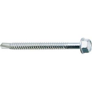 VITE AUTOPERFORANTE METALLO AMBROVIT TECC ZINCATA BIANCA MM 6,3X 19 CF = PZ 500 - Product Image 1