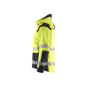 BLAKLADER - 443519873399XS Chaqueta de concha Hi-Vis Amarillo/Negro-EAN 7330509856901 ROPA DE TRABAJO DE LA HI-VIS - Product Image 4