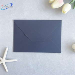 Enveloppe de luxe en velours laminée brillante pour annonce de diplôme, invitation de <span class=keywords><strong>mariage</strong></span> gaufrée, vert - Product Image 5