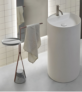 All'ingrosso della fabbrica Villa Hotel luce bagno di lusso bianco marmo naturale in acciaio inox portasciugamani di carta - Product Image 5