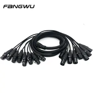 Factory Oem8 10 12 16 24 32 Channels 30 50 100 Meter Xlr Audio Signal Stage Snake Cable Management