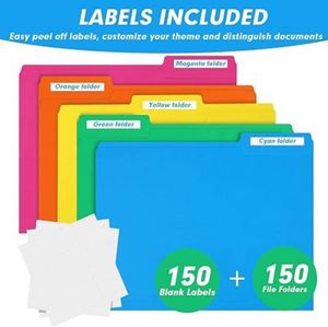 Accept Custom Order Colored Manilla Folders Plastic <b>File</b> Folders 3 Tab Poly Folder - Product Image 3