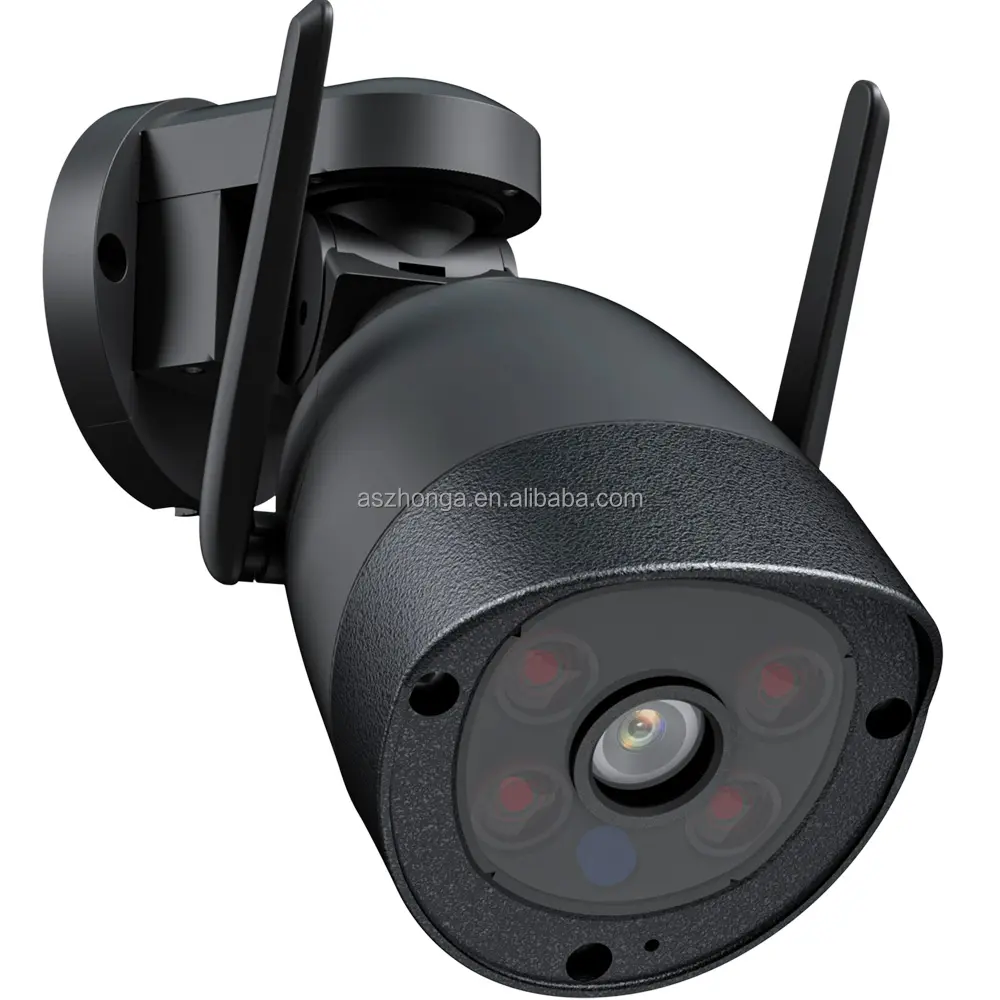 WIFI Wireless 5MP PTZ Security IP Camera 4X Digital Zoom CCTV HD AI Human Tracking Outdoor Surveillance Bullet Cam CamHi APP