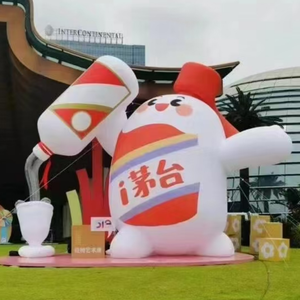 Mignonne nouvelle mascotte <span class=keywords><strong>de</strong></span> panda gonflable <span class=keywords><strong>de</strong></span> style pour <span class=keywords><strong>la</strong></span> décoration murale publicitaire pour les musées <span class=keywords><strong>de</strong></span> centres commerciaux <span class=keywords><strong>de</strong></span> pubs - Product Image 6