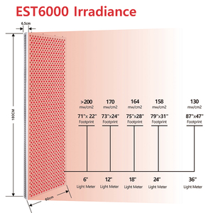 Near Infrared Light 660nm 850nm Led PDT Machine riscaldamento fisico terapia dei fulmini rossi - Product Image 2