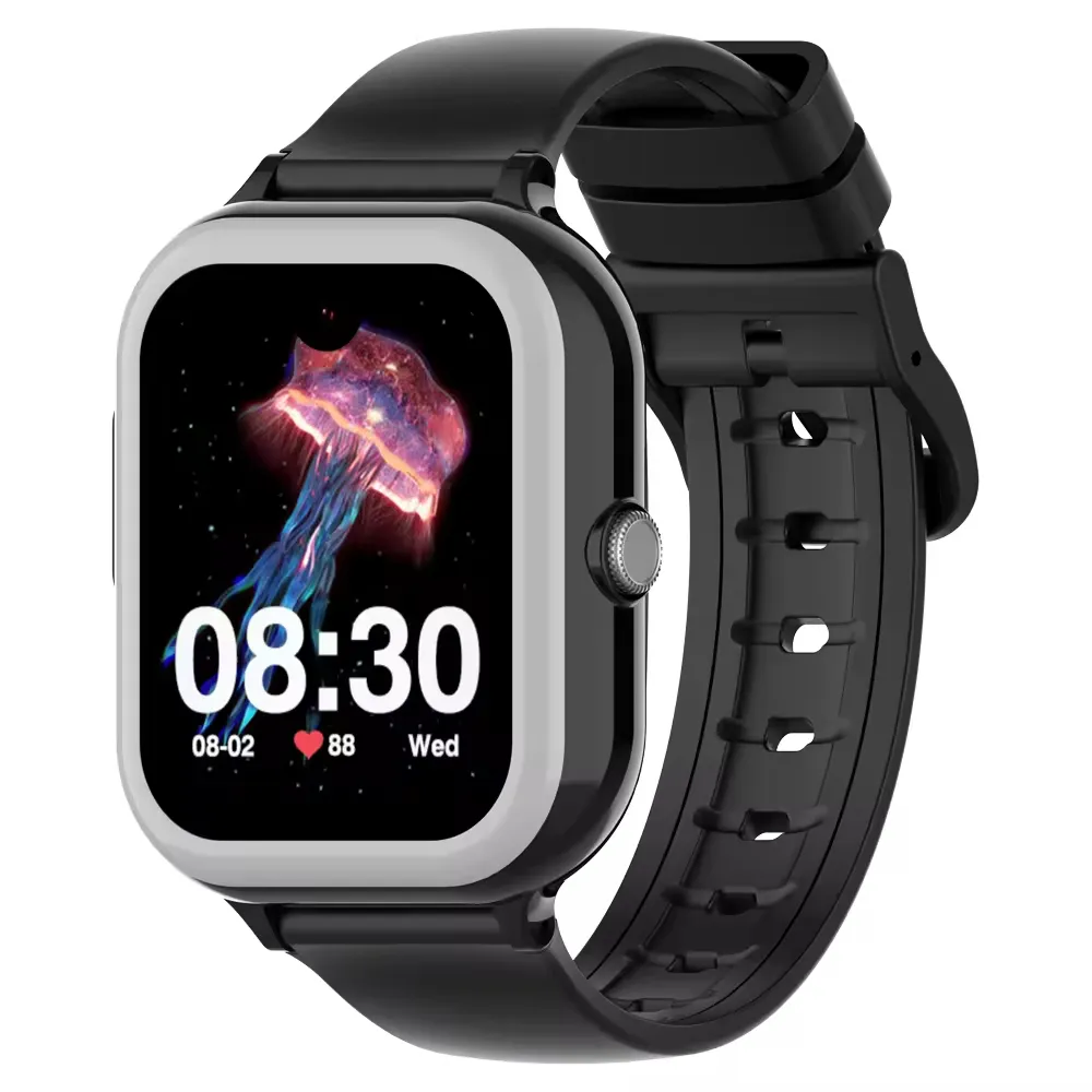Videollamadas Smartwatch Fitness Reloj personalizado Reloj inteligente Cara Reloj IP67 Impermeable Venta caliente Precio de fábrica 4G Aleación para niños