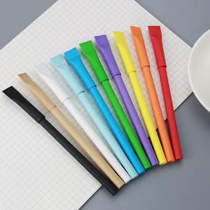 Bolígrafo Promocional Económico de Papel Kraft Reciclado Ecológico con Logotipo Personalizado <span class=keywords><strong>para</strong></span> Regalo de Empresa Hotelera - Product Image 2