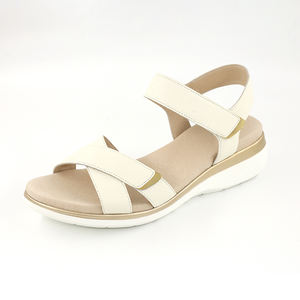 Sandalias de cuña de plataforma plana para mujer, calzado con punta abierta, moda coreana personalizada, para verano - Product Image 5