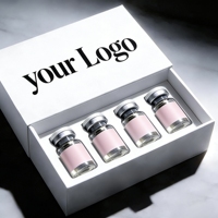 Boîtes cadeaux en papier de luxe pour flacons de peptides de 3 ml, 5 ml, 10 ml, emballage de flacons rechargeables avec logo personnalisé