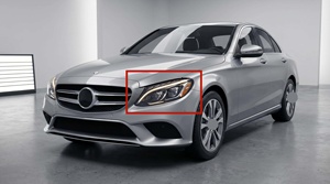 Phare avant LED laser 6500K de spécification OEM pour <span class=keywords><strong>Mercedes</strong></span> W205 <span class=keywords><strong>C300</strong></span> C400 C450 pour réparation et mise à niveau de configuration - Product Image 2