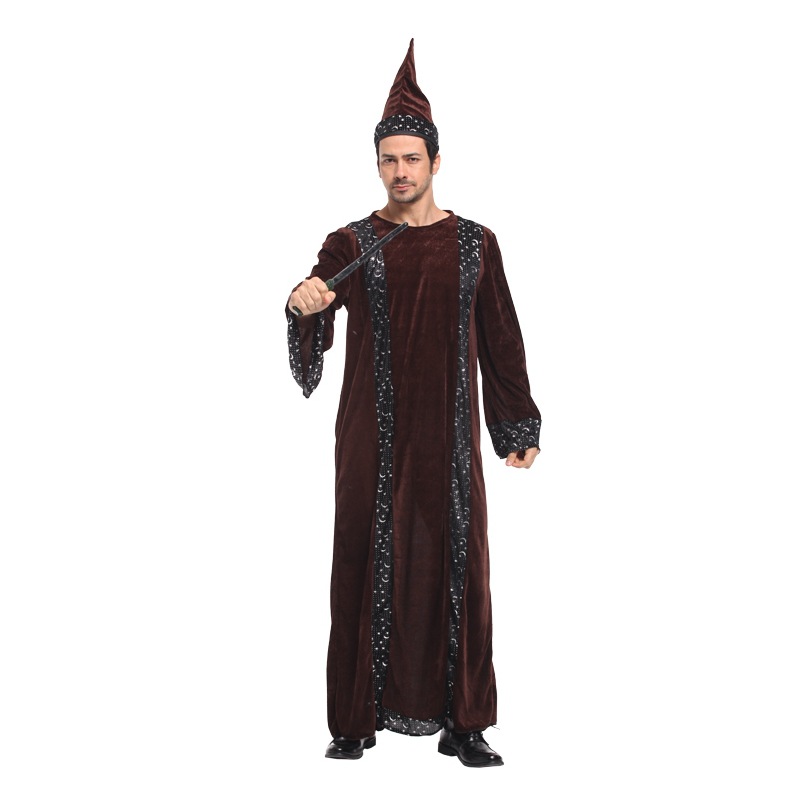 Long Wizard Costume