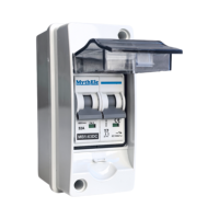 Boîtier de distribution DC étanche IP65 MythEle pour système photovoltaïque, interrupteur isolateur de batterie solaire MCB extérieur