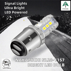 นาคามิจิ NL28-1157 T10/T20 16 LEDs 12V สีแดงสว่างมากสัญญาณไฟ LED หลอดไฟรถยนต์ใหม่สำหรับการติดตั้งเพิ่มเติม/อัพเกรด - Product Image 2