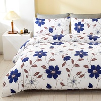 Ensemble de literie sur mesure Elegance 3D, taille Queen et King, 100% polyester, 200TC, garnissage en bambou, pour usage domestique