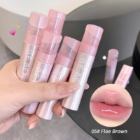 Baume à lèvres gelée hydratant et glacé Gege Bear – Rouge à lèvres brillant effet naturel Pure Desire Holding Makeup Lip Glaze