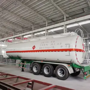 Lpg Танкер Прицеп полуприцеп Танк Lpg танкер транспортировочный грузовик для продажи