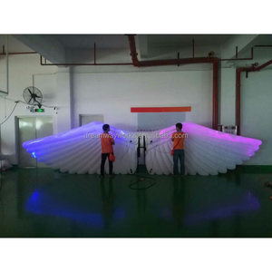 Dreamways Quảng Cáo <span class=keywords><strong>Inflatable</strong></span> Thắp Sáng Angel Wings Đối Với Trang Trí - Product Image 1