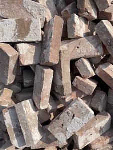 Briques réfractaires fines et solides en argile rouge ancienne, récupérées et frittées, 240*115*55mm - Product Image 5