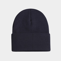 Dikke geribbelde acryl beanie voor volwassenen, lichtgewicht maar isolerend winterhoofddeksel, geschikt voor alle seizoenen en klimaten