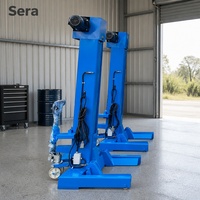 Sera Australia OBC Model Four Cylinder Hydraulic Four Post Heavy Duty Truck Bus Lift with 12 Months Warranty