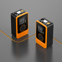Compresseur d'air numérique 12V ABS pour pneus de voiture, avec arrêt automatique, portable, sans fil et filaire, double usage