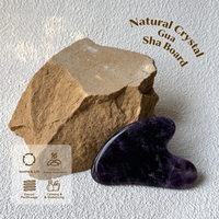 Planche de Gua Sha en Cristal Naturel Mélangé, Forme Cœur, Quartz Rose, Jade, Œil de Tigre, Outil de Massage Facial Gua Sha pour Soins de la Peau et Spa