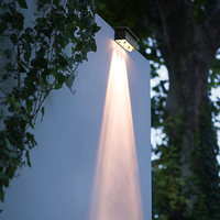 Lampe murale extérieure étanche pour terrasse, éclairage solaire LED lumineux, appliques murales pour jardin, clôture, mur extérieur