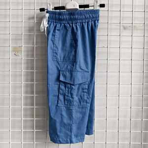 Pantalon en jean de mode en sergé de haute qualité pour enfants nouvel approvisionnement OEM de conception de jambe large à la mode pour garçons et filles - Product Image 5