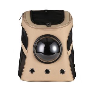 Luxe Respirant Toile Plein Air Espace Voyage Chien Sac À Dos Pet Chaton Chat <span class=keywords><strong>Transporteur</strong></span> avec Fermeture À Glissière - Product Image 3