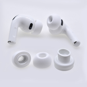 Pour <span class=keywords><strong>Apple</strong></span> <span class=keywords><strong>Airpods</strong></span> Pro 3 embouts d'oreille en silicone embouts de <span class=keywords><strong>remplacement</strong></span> antibruit bouchons d'oreille originaux 1:1 - Product Image 1