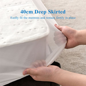 Couverture chauffante en vente chaude, taille double/queen/king, réglage de la température à 3 niveaux, conception à soudure par ultrasons, couverture électrique - Product Image 4