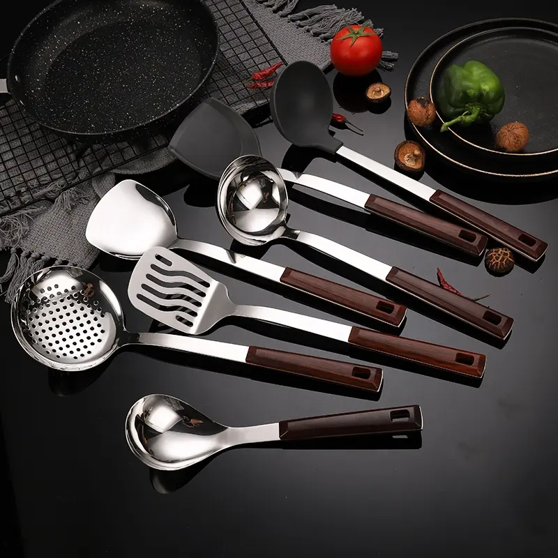 Porta morsetto in legno posate da cucina gadget per set da cucina articoli utensili utensili da cucina gadget