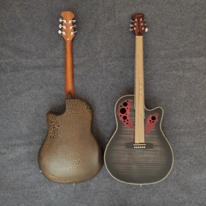 Guitare Électro-Acoustique Ovation de <span class=keywords><strong>41</strong></span> Pouces de Haute Qualité avec Joli Décalque - Product Image 2