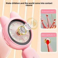 HD Digital Handheld Microscope for Kids-Mini Pocket Portable 2.0 IPS Screen 100W Pixel. Educational Science Toy Birthday Gift