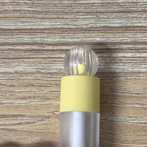 Wholesale 4ml Transparent Plastic Lip Gloss <strong>Tubes</strong> Empty with Brush Pink Yellow Love Key Chain Accessory for Cosmetics - Product Image 5