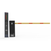 Barrière de chantier à moteur servo avec longueur personnalisable, haute efficacité, DC 24V, accès par smartphone/carte/code/clé, stockage cloud