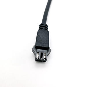 สายไฟฟ้าหุ้มฉนวน PVC แบบหัวเดียว รุ่น SM-3P ตัวเมีย ขั้วทองแดง สำหรับแหล่งกำเนิดแสง รุ่น <span class=keywords><strong>SMR</strong></span>-<span class=keywords><strong>03V</strong></span>-B/SYM-001T-P0.6(<span class=keywords><strong>N</strong></span>) แบบแกนกลวง ยืดหยุ่น - Product Image 5