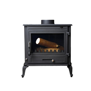 Nouvelle mode, poêle à bois autoportant d'extérieur 9KW en acier laminé à froid, verre 5mm, certifié CE PANSEE, 160m, modèle Allemagne <span class=keywords><strong>Shott</strong></span> - Product Image 3