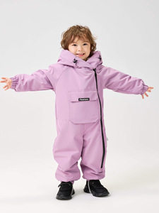 Tuta da <span class=keywords><strong>Sci</strong></span> Invernale per Neonati con Cappuccio, Imbottita in Pile Termico, Tutina Intera e Salopette, Abbigliamento Invernale per <span class=keywords><strong>Sci</strong></span> - Product Image 5