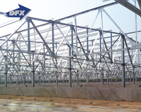 Conception de bâtiment d'élevage de porcs prêt à l'emploi, structure en acier pour élevage de porcs, bâtiment d'élevage de porcs à vendre