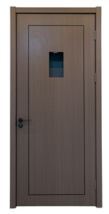 Fácil instalación, entrada al aula, precio competitivo, renovación del baño, PVC, Escuela trasera, oficina, puerta con panel de madera - Product Image 3