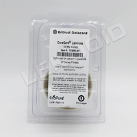 Laminé transparent Datacard 503849-401 (375 impressions) pour imprimante Sp75, laminé Duragard 0,5 mil, propre